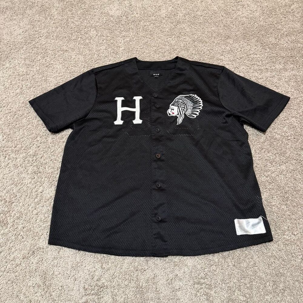 Huf Men's Black Jersey